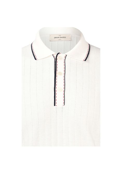 Polo Gran sasso Skipper uomo 5717018047 Bianca Gran sasso | Polo | 5717018047005